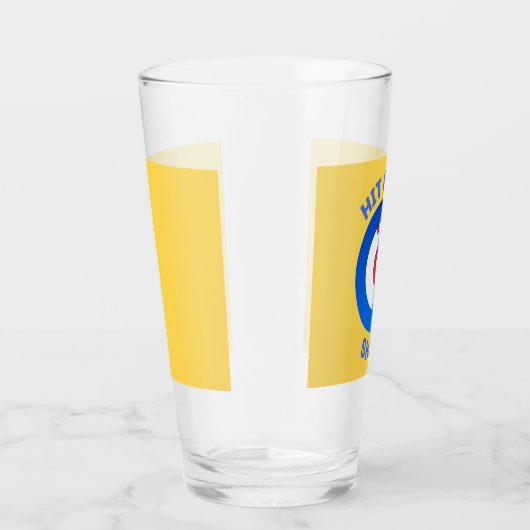 Verre T-shirt à lancer et à lancer de curling (Droite)