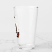Verre Tabby Cat Art Moggie Kitty (Gauche)