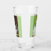 Verre Tabby Cat avec des yeux verts à couper le souffle (Gauche)