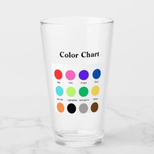 Verre Tableau de couleurs pour l'école enseignant enfant