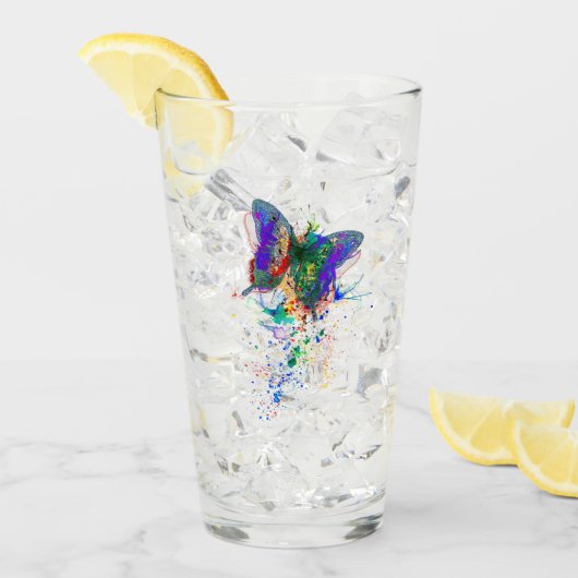 Verre Tache de papillon (Devant glace)
