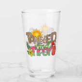 Verre Tannée et Tipsy | Fun Summer Party Design (Dos)