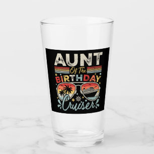 Verre Tante de l'Anniversaire Cruiser Vacation DK