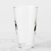 Verre Taon drôle de dessin animé d'insecte (Gauche)