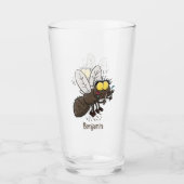 Verre Taon drôle de dessin animé d'insecte (Devant)