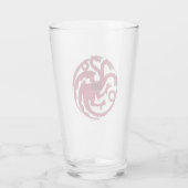 Verre Targaryen Sigil - Fire & Blood (Dos)