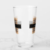 Verre Tartan beige et Brown (Gauche)