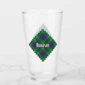 Verre Tartan Clan Duncan (Dos)