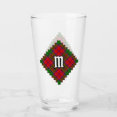 Verre Tartan Clan Grant (Devant)