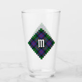 Verre Tartan du clan Malcolm (Devant)