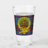Verre Tartan et motif de clan d'Anderson (Dos)
