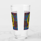 Verre Tartan et motif de clan d'Anderson (Gauche)