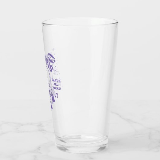 Verre Tasty Retro Porky Pig (Gauche)