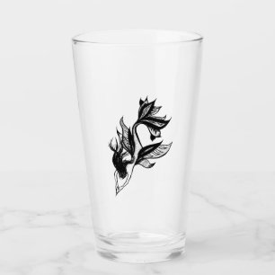 Verre Tatouage à la sirène Tatoue Tirage d'encre ombrée
