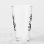 Verre Tea Time Meow Time - Cute Cat and Tea Design (Droite)