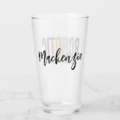 Verre Technicien robotique personnalisé | Robotique (Dos)