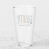 Verre Technicien robotique | Robotique (Dos)