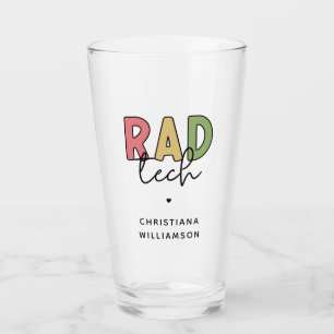 Verre Technologue radiologique sur mesure Rad Tech Radio