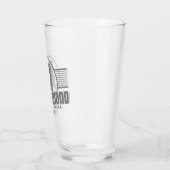 Verre Ted Lasso | AFC Richmond Graphisme de la bande d'a (Gauche)