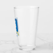Verre Ted Lasso | Logo de l'équipe AFC Richmond (Gauche)