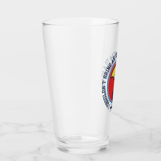 Verre Ted Lasso | Ne devrait pas apporter le parapluie p (Droite)