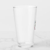 Verre Tee-shirt graphique design graphique de pot de lic (Droite)