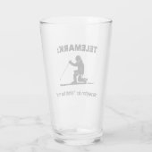 Verre Télémark : Norvégien Pour "Attendre Pour Moi" (Dos)