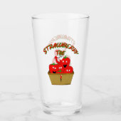 Verre Temps de la fraise ! (Devant)