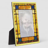 Verre tendu Look personnalisé Photo Display Plaque (Côté)