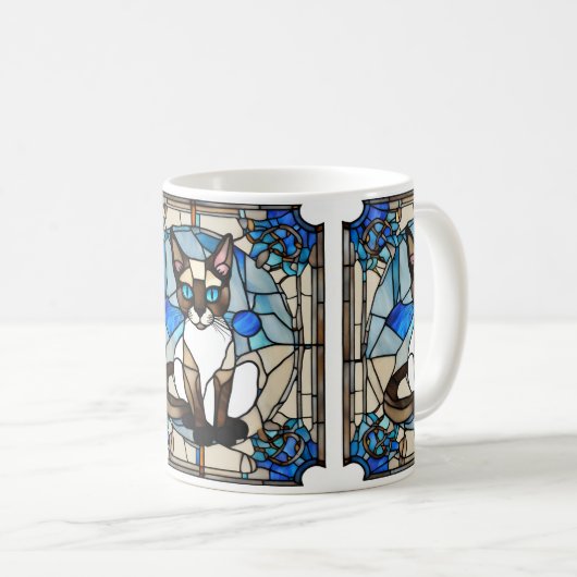 Verre tendu Siamese Chat Mug (Devant droit)