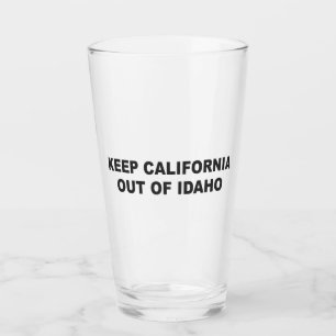 Verre Tenir La Californie Hors De L'Idaho