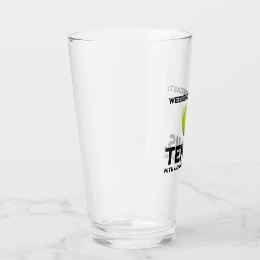 VERRE TENNIS PRÉVUS LE WEEK-END (Droite)