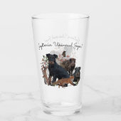 Verre Terrier de chasse allemand (Jagdterrier) (Dos)