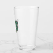 Verre Tête de tigre bleue (Gauche)