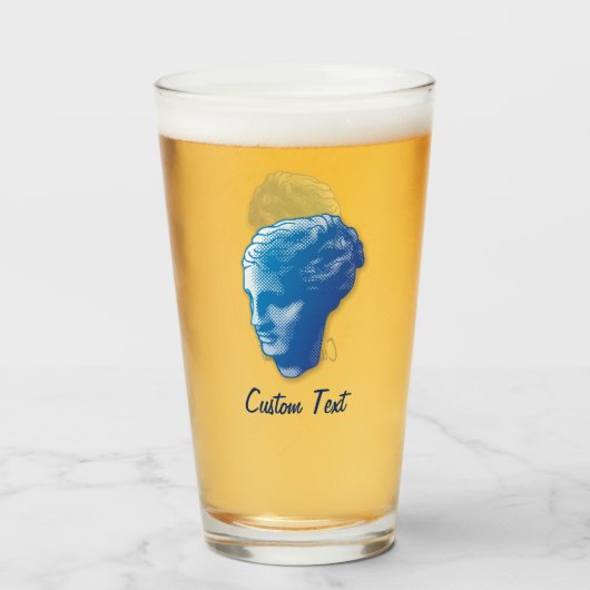 Verre Tête de Vénus (Devant (rempli))