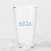 Verre Tête Jacob Petrol (Dos)