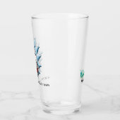 Verre Tête Pixelette Rick Drooling (Gauche)