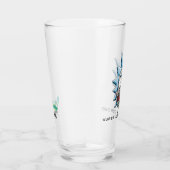 Verre Tête Pixelette Rick Drooling (Droite)