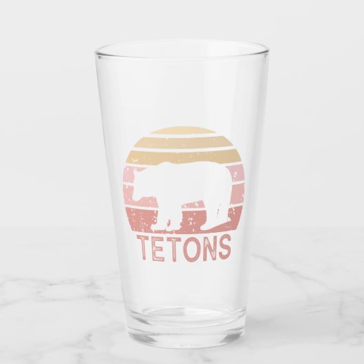 Verre Tétons Ours rétro (Devant)