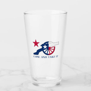 Verre Texan Cannon Venez Le Prendre