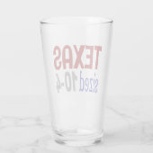 Verre Texas format 10-4 LetterKenny (Dos)