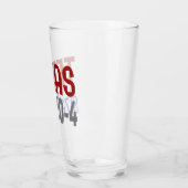 Verre Texas format 10-4 LetterKenny (Gauche)
