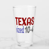 Verre Texas format 10-4 LetterKenny (Devant)