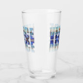 Verre Texte de Venise avec réflexion (Droite)