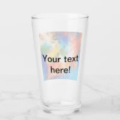 Verre Texture colorée (Dos)