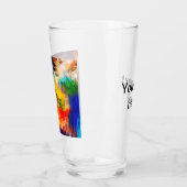 Verre Texture colorée (Gauche)