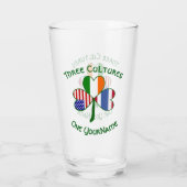 Verre Thaïlande irlandais drapeaux américains Shamrock p (Dos)