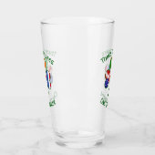 Verre Thaïlande irlandais drapeaux américains Shamrock p (Gauche)