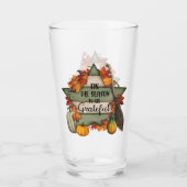 Verre Thanksgiving Collection d'automne tendance (Dos)