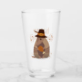 Verre Thanksgiving Turkey Leg Armadillo Texas (Devant)